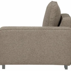 Online WOOOD Lazy 1-zits element met arm rechts bouclé Zand