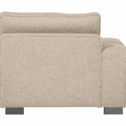 Online WOOOD Lazy 1-zits element met arm links bouclé Naturel