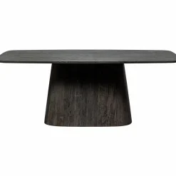 Best WOOOD Leah eettafel mdf donkerbruin 200x105 cm