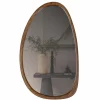 New WOOOD Leif spiegel hout naturel 64x38 cm