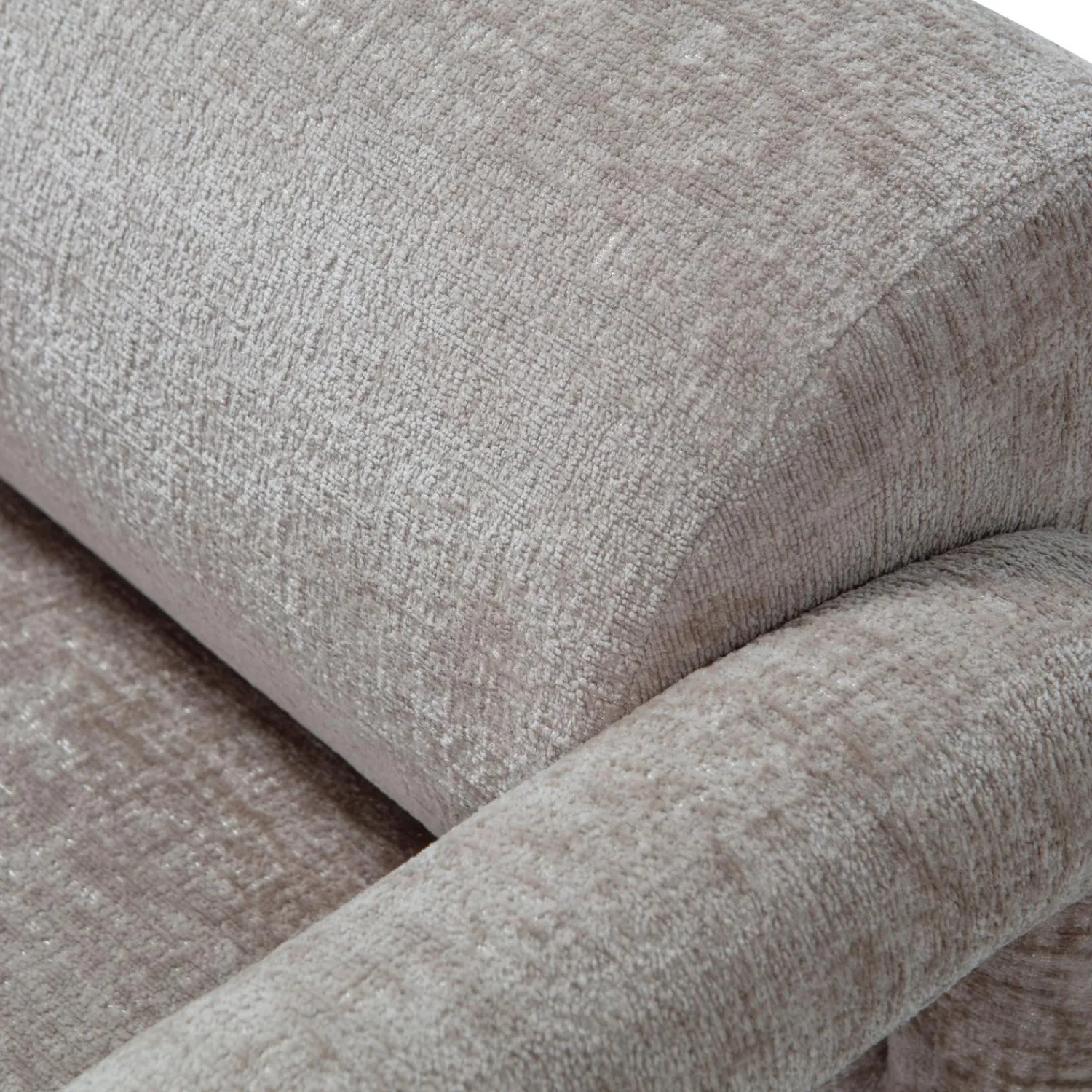 Discount WOOOD Lenny fauteuil in grove textuur Zand