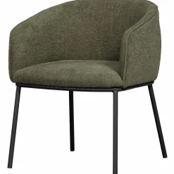 Hot WOOOD Leon eetkamerstoel Bosgroen