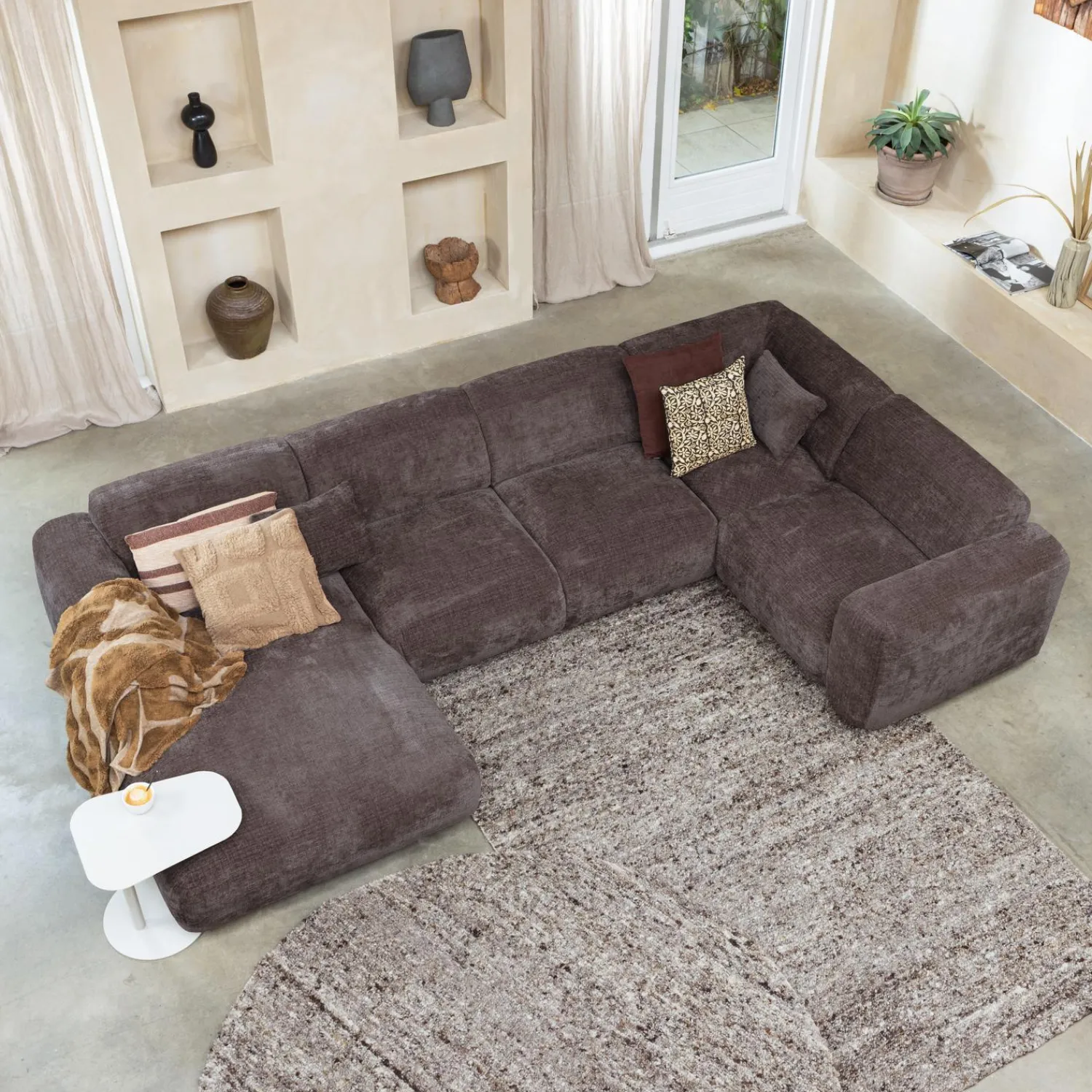 Outlet WOOOD Lia bijzettafel metaal Dust