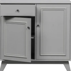 Best WOOOD Lily opbergkast 1 lade + 2 deuren grenen clay