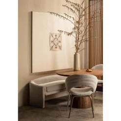 Best WOOOD Limit eetkamertafel rond mango hout walnoot ø130 cm