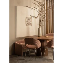 Best WOOOD Limit eetkamertafel rond mango hout walnoot ø130 cm