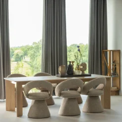 Hot WOOOD Liske kandelaar mango hout naturel