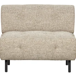 WOOOD Lloyd fauteuil grof geweven Naturel melange