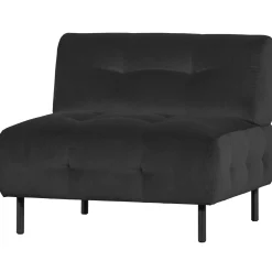 Clearance WOOOD Lloyd fauteuil velvet Cast iron