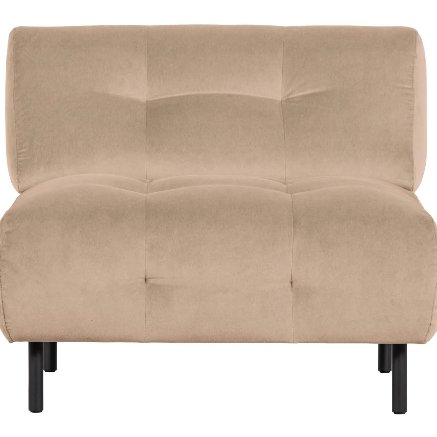 Clearance WOOOD Lloyd fauteuil velvet Zeezout