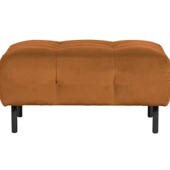 Discount WOOOD Lloyd hocker velvet Kaneel