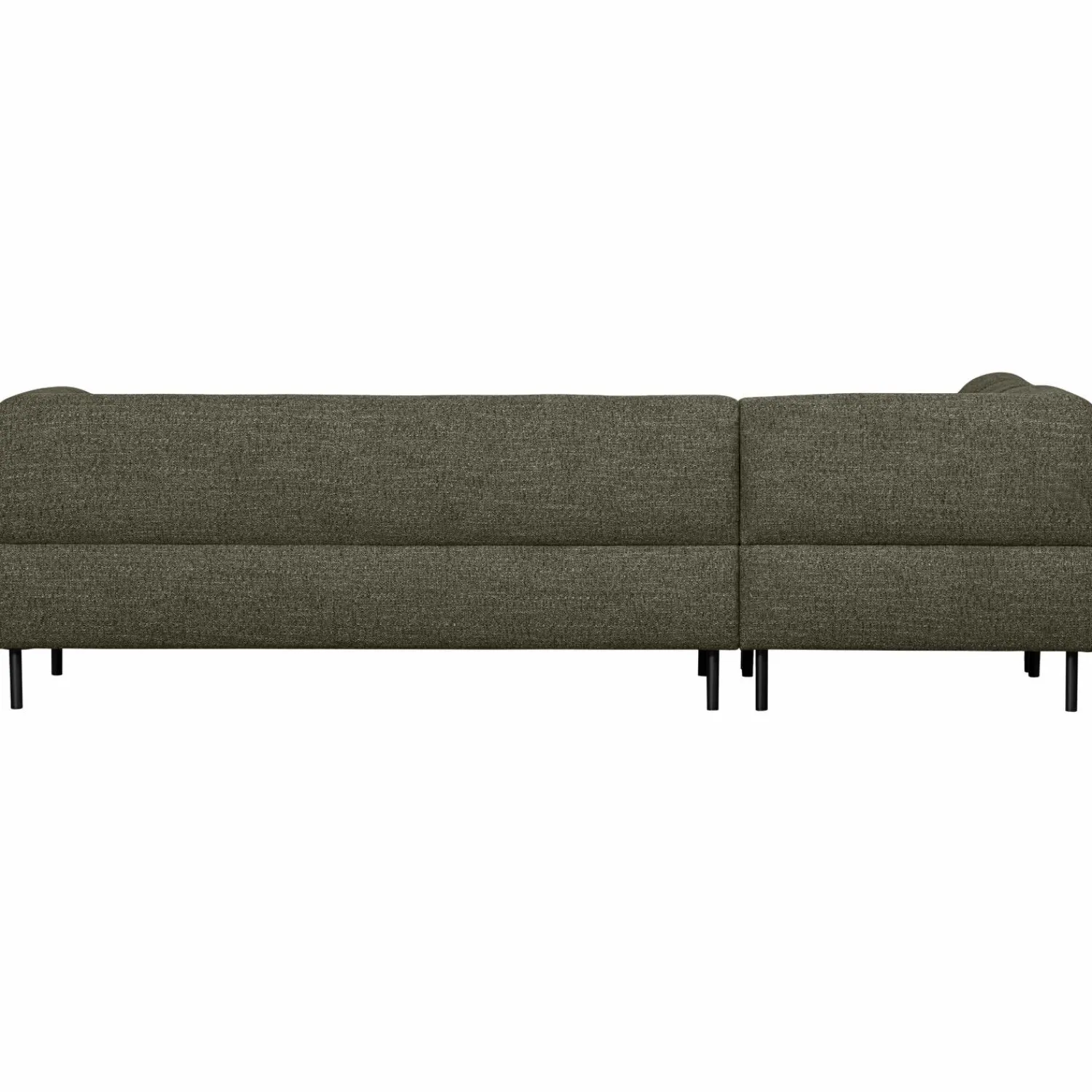 Sale WOOOD Lloyd hoekbank links grof geweven Groen melange