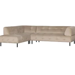 Online WOOOD Lloyd hoekbank links velvet Zeezout