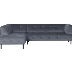 Online WOOOD Lloyd hoekbank links velvet Wolk