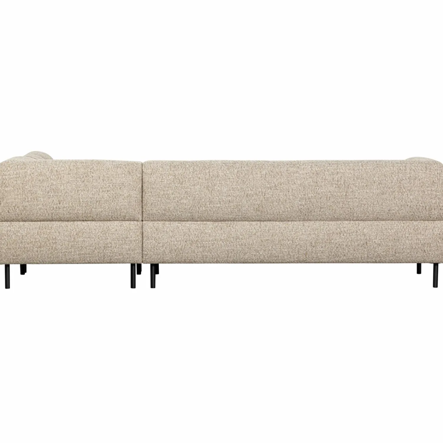 Hot WOOOD Lloyd hoekbank rechts grof geweven Naturel melange