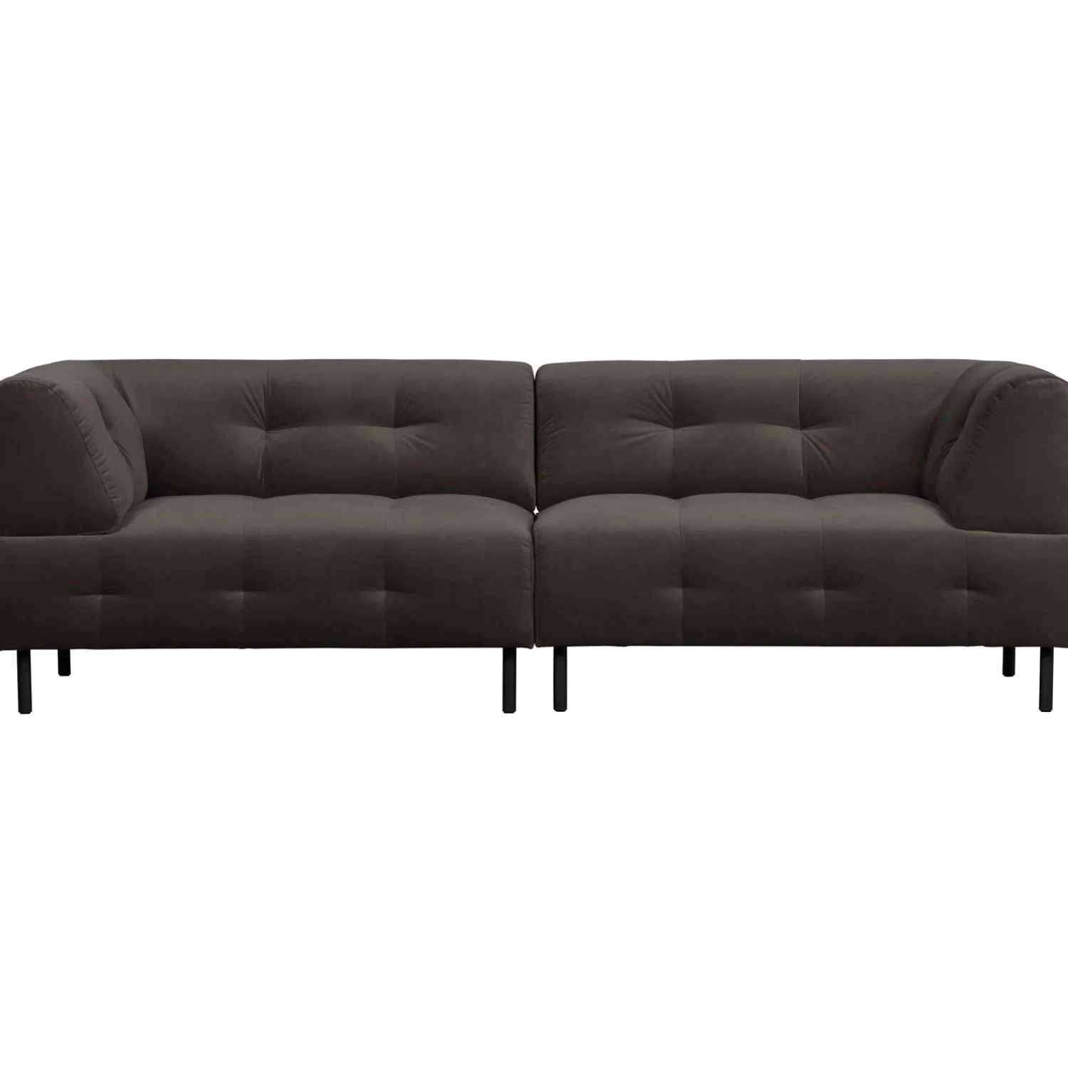 Sale WOOOD Lloyd 4-zits bank gewassen velvet cast iron