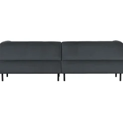 Outlet WOOOD Lloyd 4-zits bank velvet Wolk