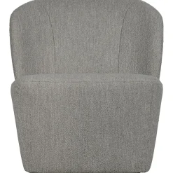 Hot WOOOD Lofty fauteuil bouclé Grijs