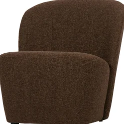 WOOOD Lofty fauteuil melange Bruin