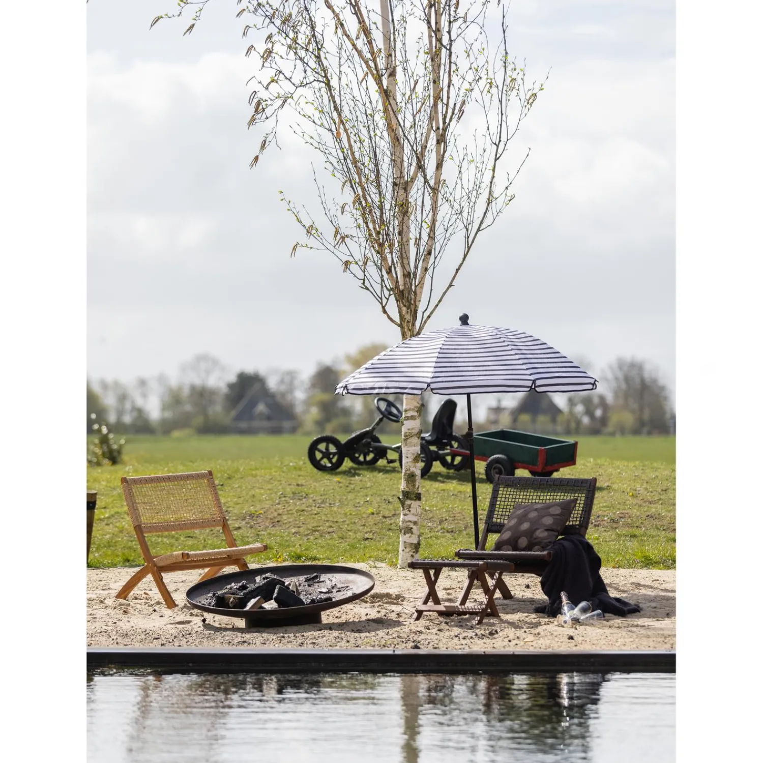 Best WOOOD Lois klapstoel tuin hout naturel