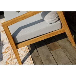 Outlet WOOOD Lucca loungeset tuin teak incl. kussens