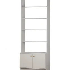 Clearance WOOOD Madu boekenkast grenen wolkengrijs