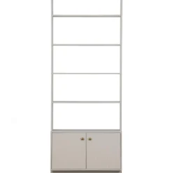 Clearance WOOOD Madu boekenkast grenen wolkengrijs