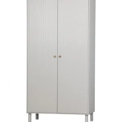 Clearance WOOOD Madu garderobekast grenen wolkengrijs