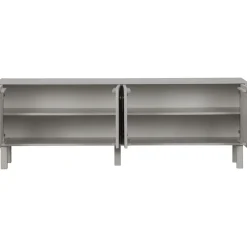 Outlet WOOOD Madu tv meubel grenen wolkengrijs