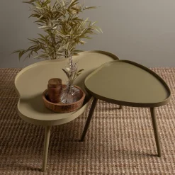 Best WOOOD Mae bijzettafel organisch hout sepia