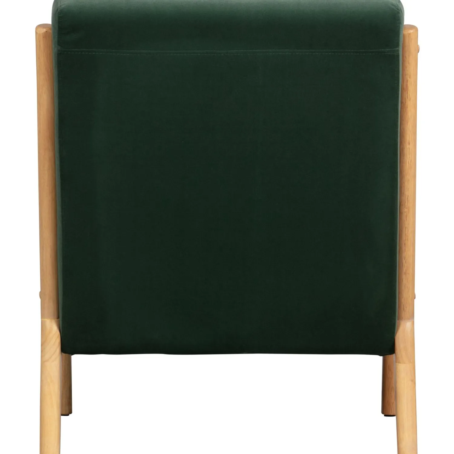Hot WOOOD Mark fauteuil velvet fles Groen