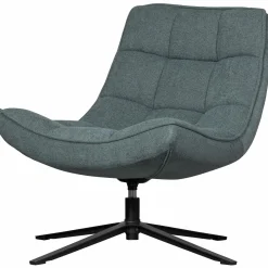 Sale WOOOD Maudi draaifauteuil Blauwe steen
