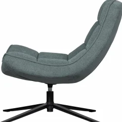 Sale WOOOD Maudi draaifauteuil Blauwe steen