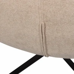 Clearance WOOOD Maudi draaifauteuil Naturel