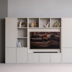 WOOOD Meggy tv opbergkast 160 cm grenen dust