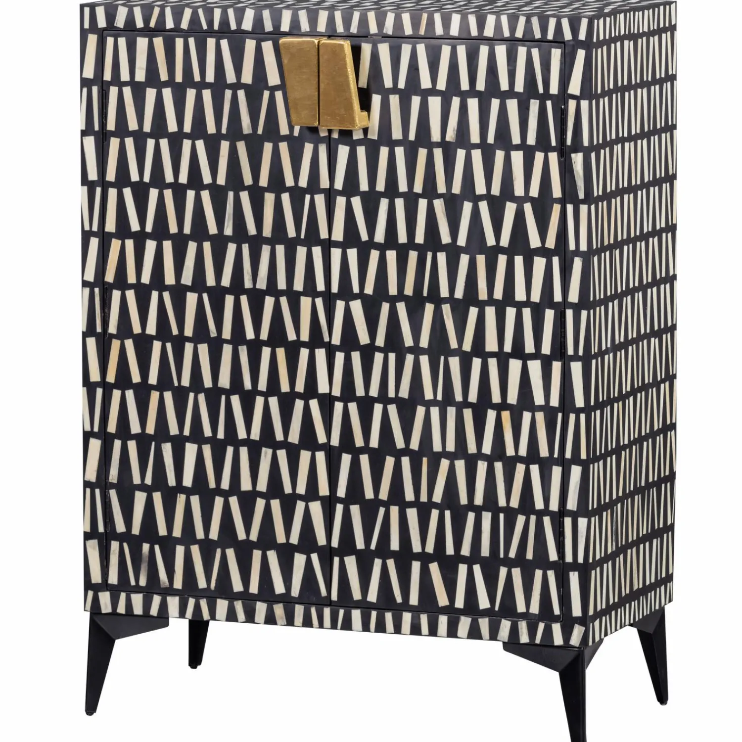 Discount WOOOD Menne opbergkast zwart/wit