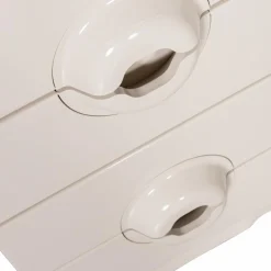 New WOOOD Merge ladekast 4 lades hout greige