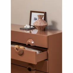 WOOOD Merge ladekast/commode oud roze