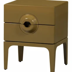 Sale WOOOD Merge ladekast/nachtkastje 2 lades hout honinggeel