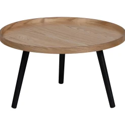 New WOOOD Mesa bijzettafel L hout 34xø60 Naturel