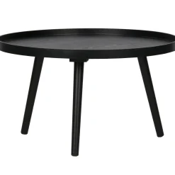 Sale WOOOD Mesa bijzettafel L hout Zwart