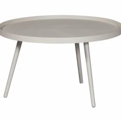 Clearance WOOOD Mesa bijzettafel XL hout 39xø78 Zand