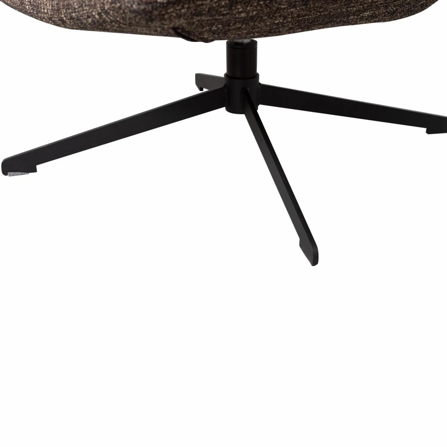 Hot WOOOD Milaro draaifauteuil melange Bruin