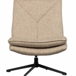 Outlet WOOOD Milaro draaifauteuil melange Naturel