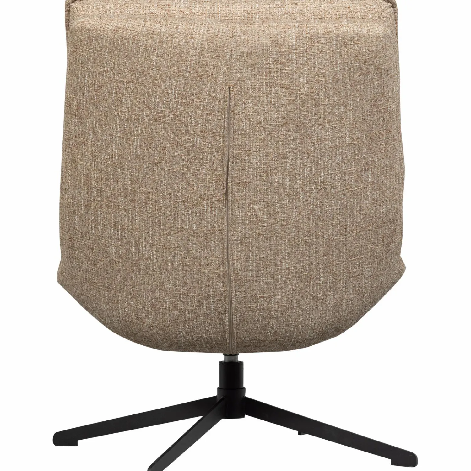 Outlet WOOOD Milaro draaifauteuil melange Naturel