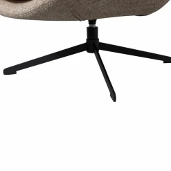 Outlet WOOOD Milaro draaifauteuil melange Naturel