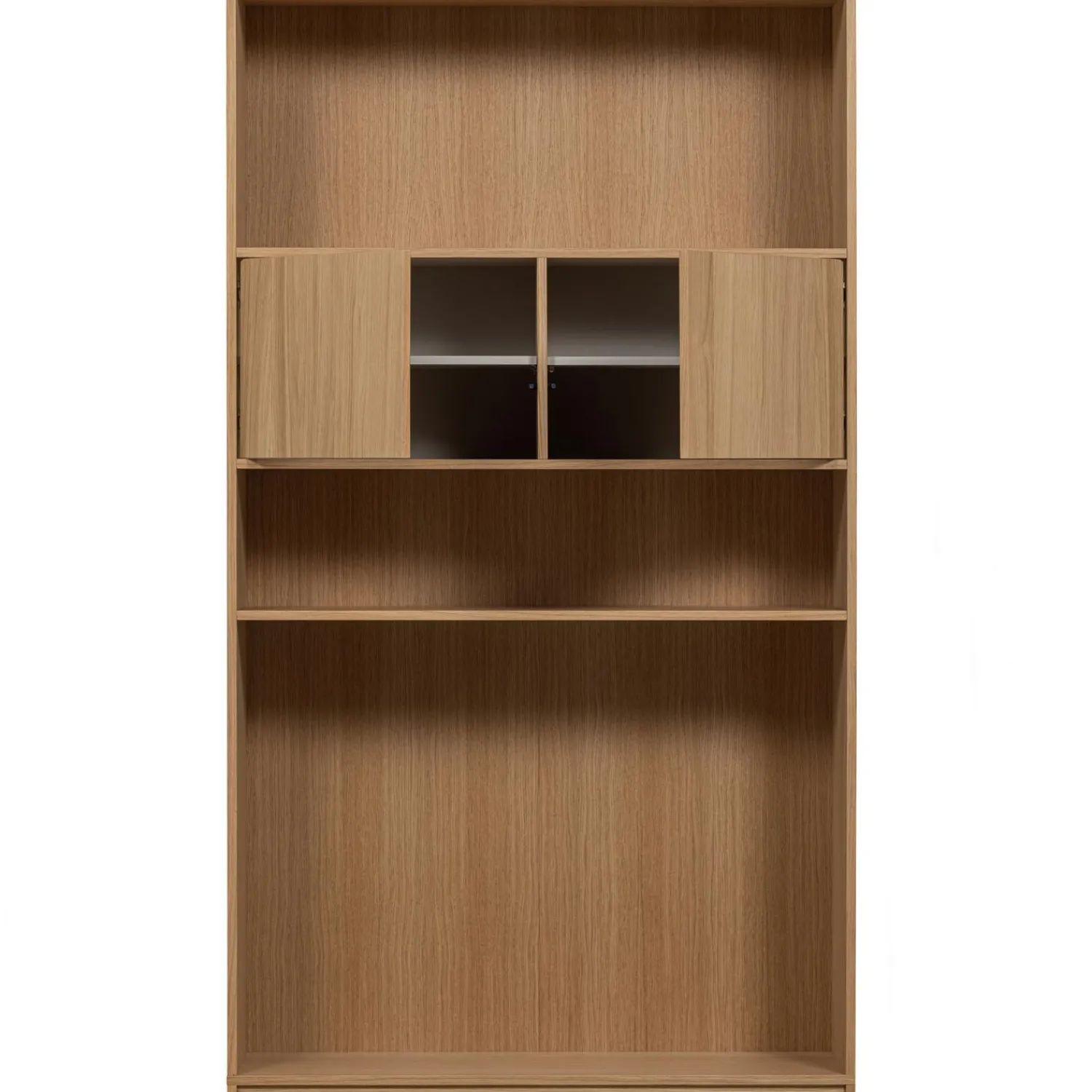 WOOOD Modulair bovenkast 110 cm eiken naturel mat