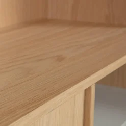 WOOOD Modulair bovenkast 110 cm eiken naturel mat