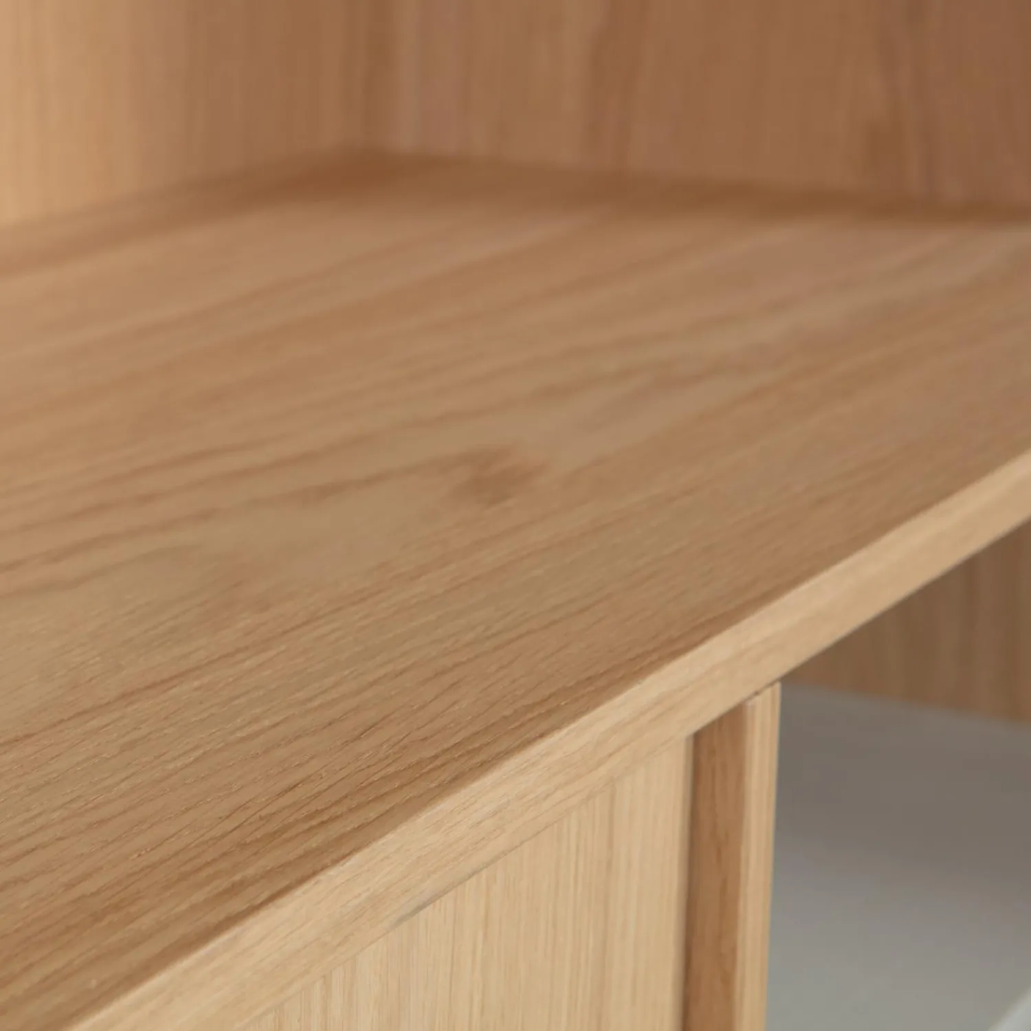 WOOOD Modulair bovenkast 110 cm eiken naturel mat