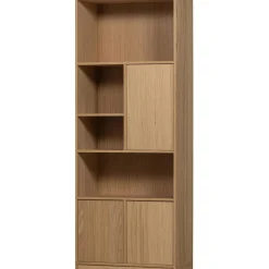 WOOOD Modulair bovenkast 77 cm eiken naturel mat
